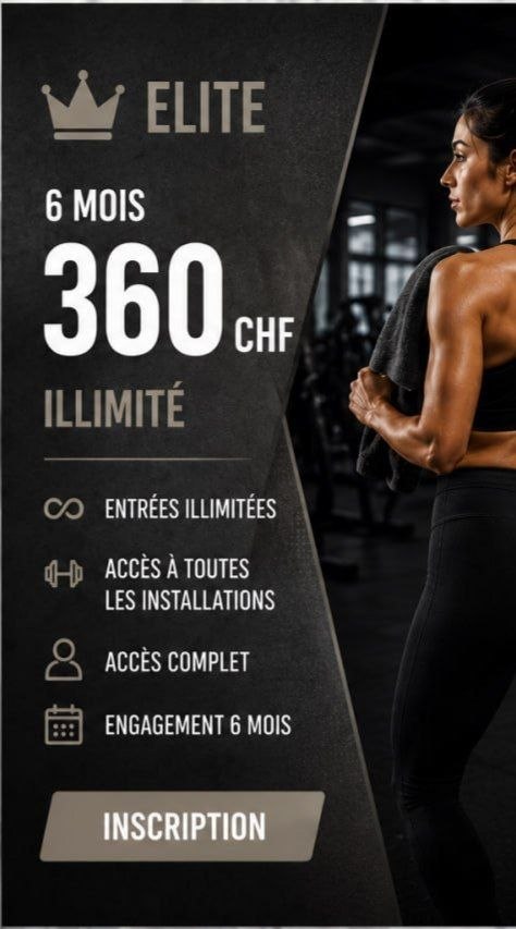 👑 ELITE 360 CHF / 6 mois